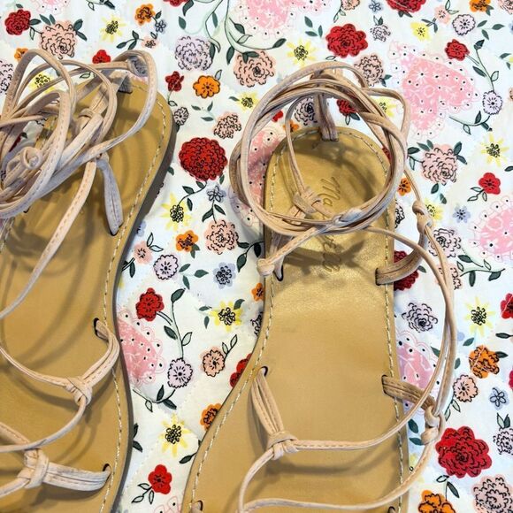 Madewell Pink and Tan Gladiator Sandals - Picture 5 of 6